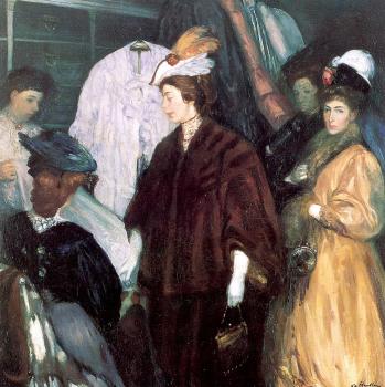 William James Glackens : The Shoppers